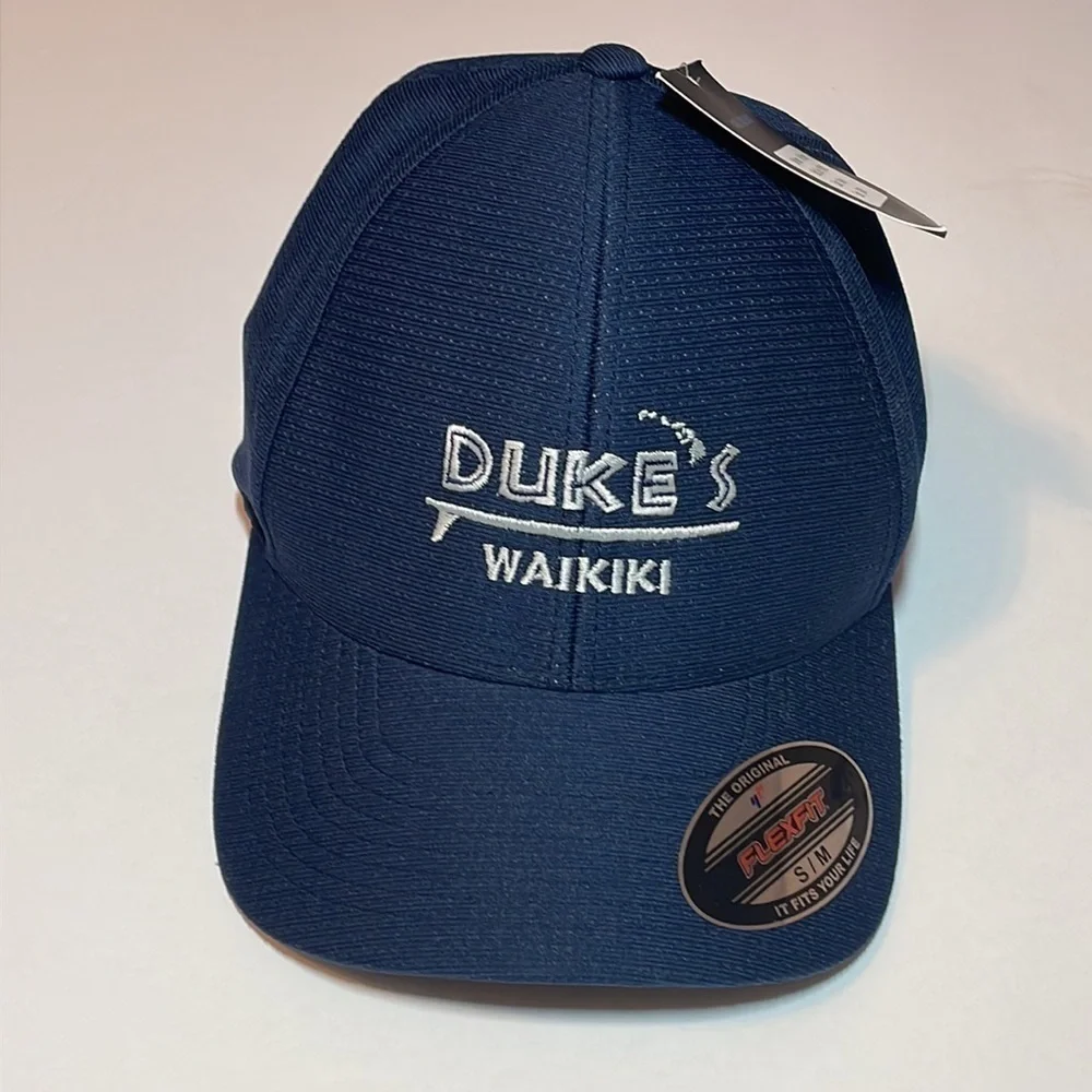NWT Duke’s Waikiki Hawaii Baseball Hat flex fit - Picture 7 of 7